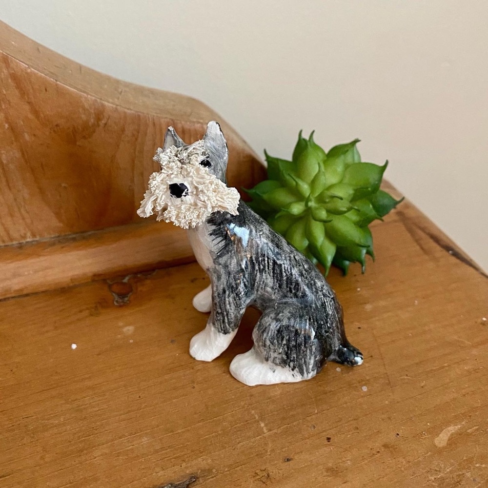 Rare Vintage Jane Callender Dog Figurine
